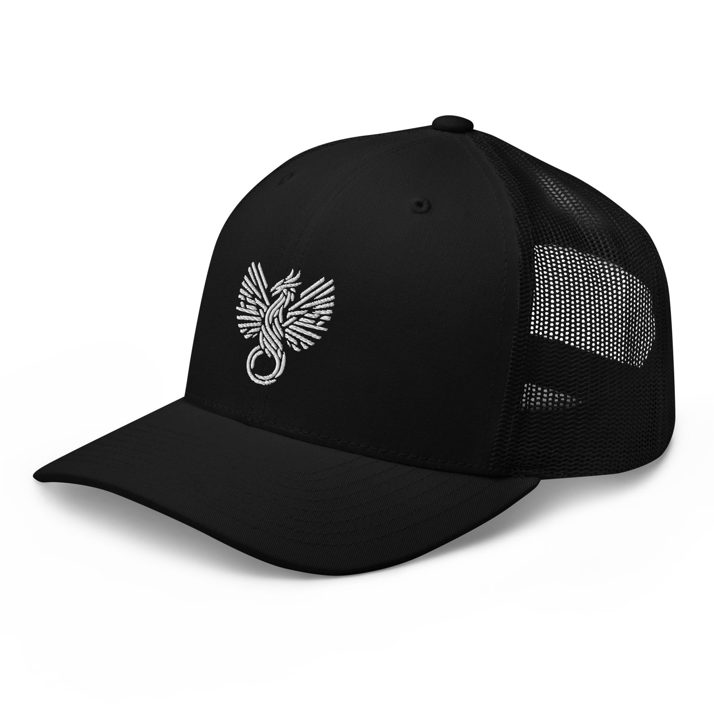 "2-D" Dragon - MESH?TRUCKER HAT