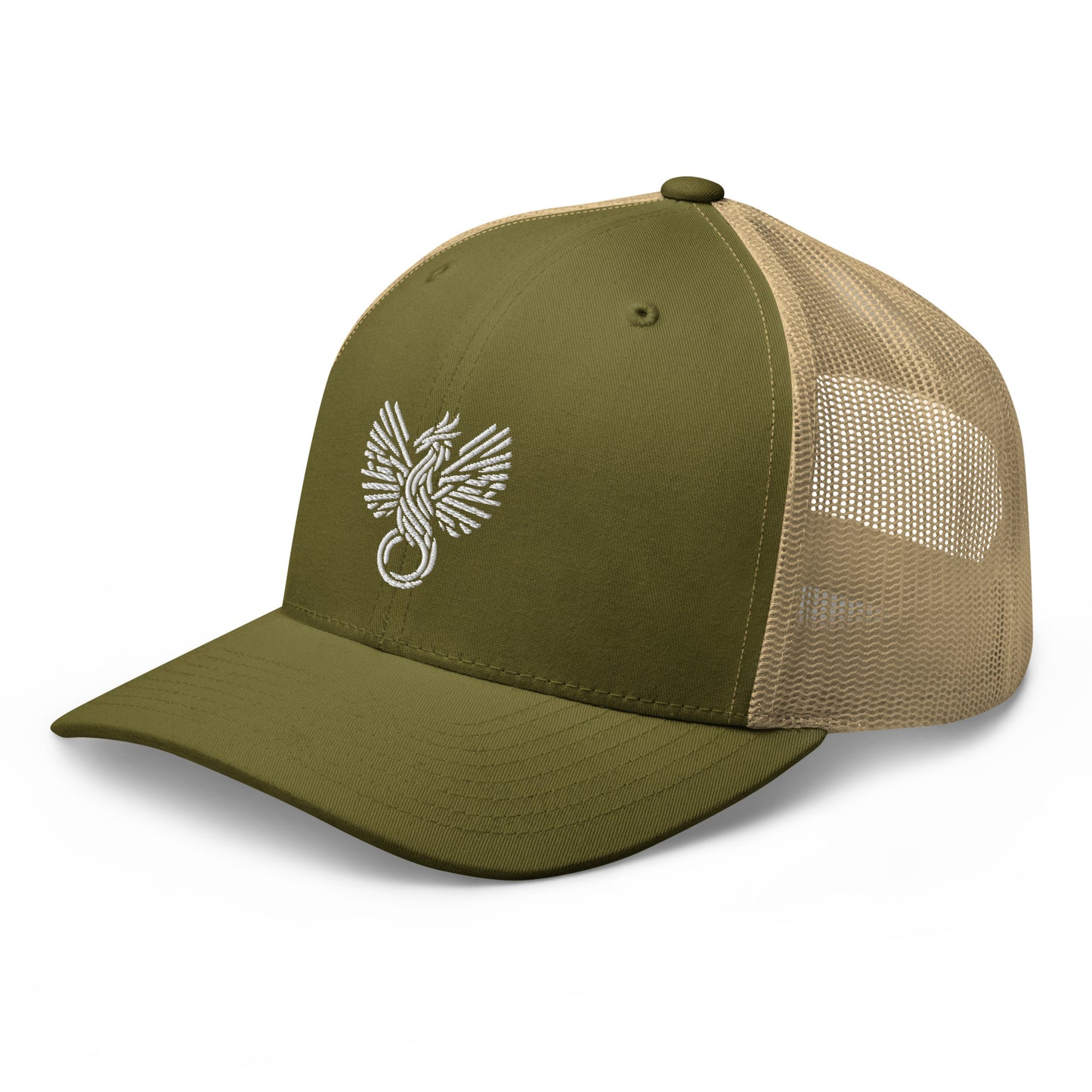 "2-D" Dragon - MESH?TRUCKER HAT
