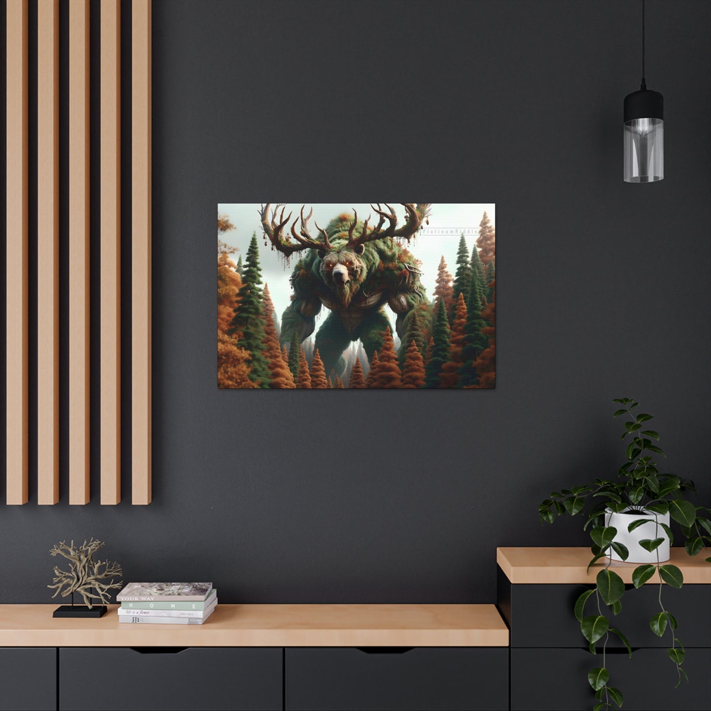"Elk-Bear” Monster - 1st Edition - CANVAS ART