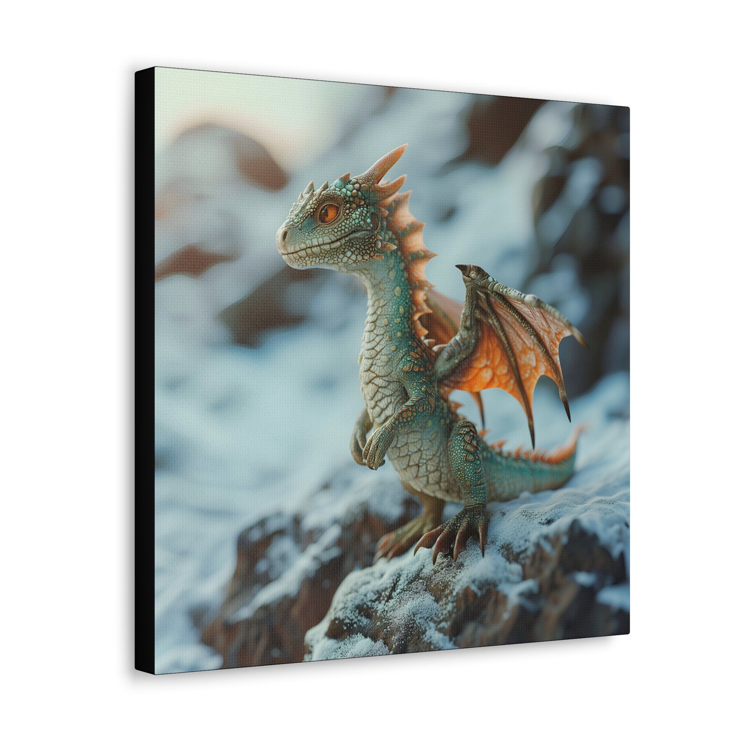 "Wise One" Baby Dragon - 1st Edition - CANVAS ART
