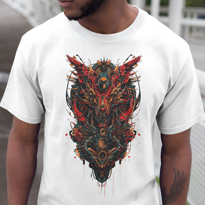 "Mech-12" Dragon - Men‘s T-Shirt