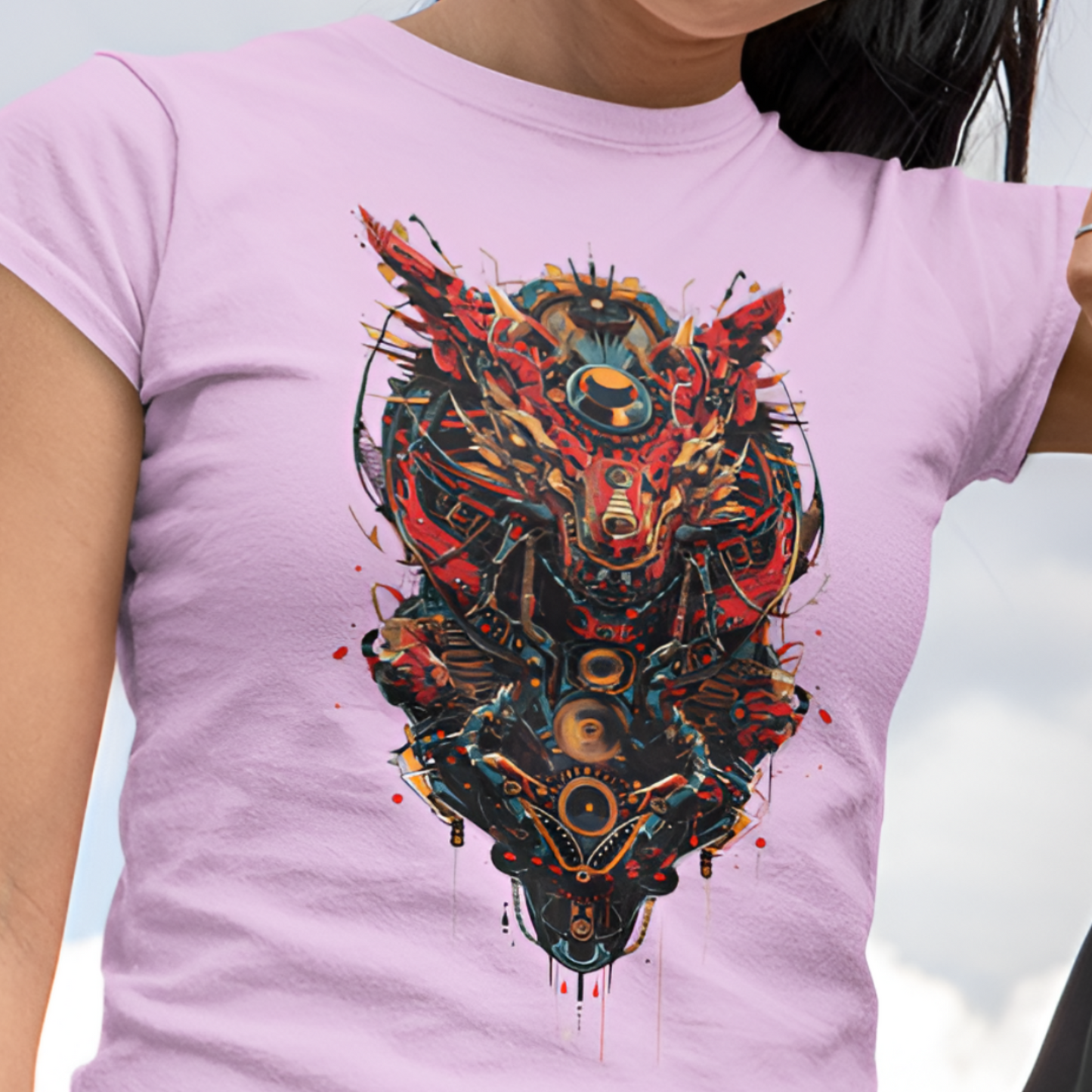 "Mech-12" Dragon - Women’s T-Shirt