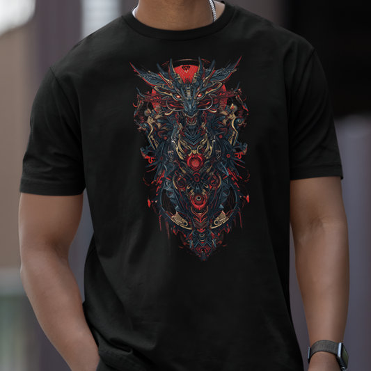 "Mech-17" Dragon - Men‘s T-Shirt